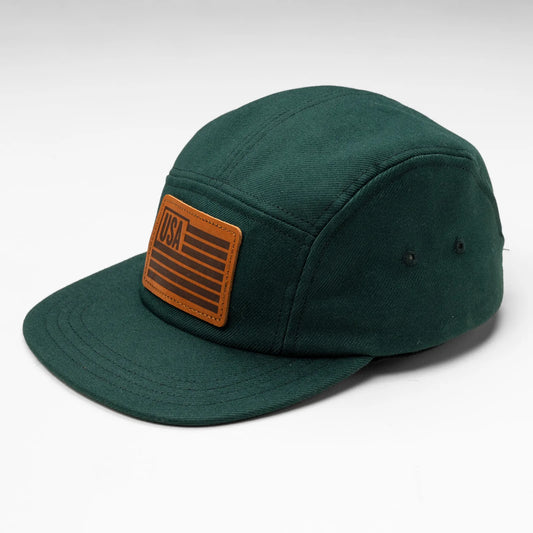USA Field & Patch 5 Panel Wool Cap