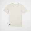 Bickford USA Everyday Tee in natural, flat lay front view, heavyweight USA-grown cotton.