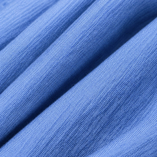 Heathered Blue Bird fabric texture detail of Bickford Athletic Joggers