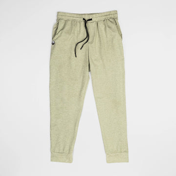 Bickford Athletic Joggers in Cloud Gray, flat lay front view with black drawstring
