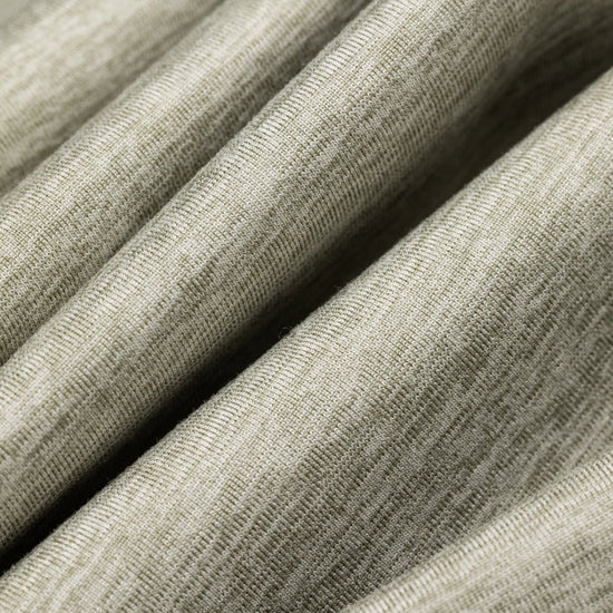 Heathered Cloud Gray fabric texture detail of Bickford Athletic Joggers