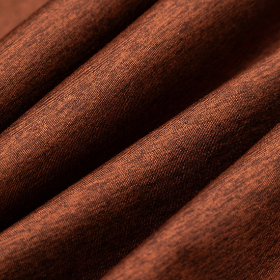 Heathered Rust fabric texture detail of Bickford Athletic Joggers