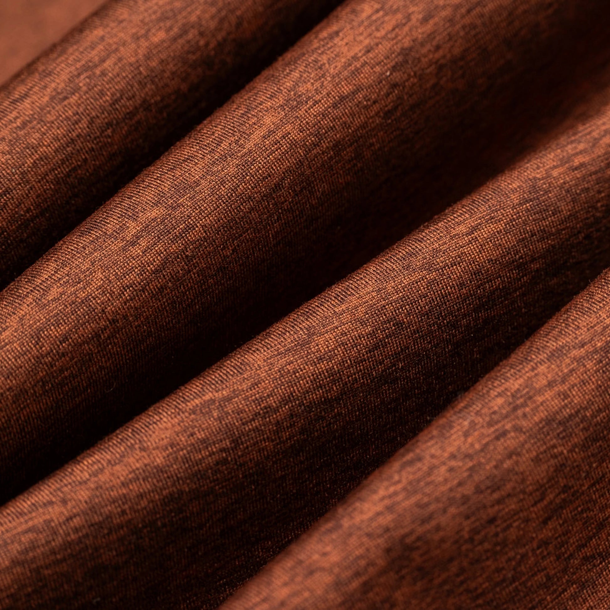 Heathered Rust fabric texture detail of Bickford Athletic Joggers
