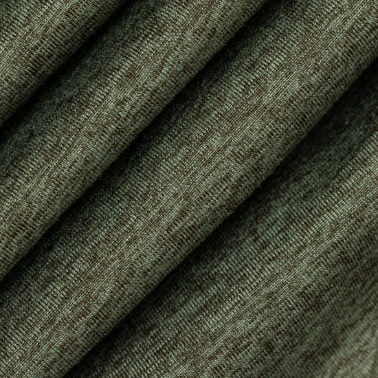 Close-up of the Bickford USA Athletic Leggings fabric in moss green, showing the heathered knit texture.