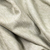 Heathered Cloud Gray fabric texture detail of Bickford Athletic Quarter Zip Hoodie