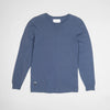 Bickford Everyday Long Sleeve Tee in Navy, flat lay front view