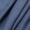 Cotton fabric texture detail of Bickford Everyday Long Sleeve Tee in Navy